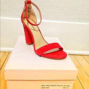 Just Fab red heels